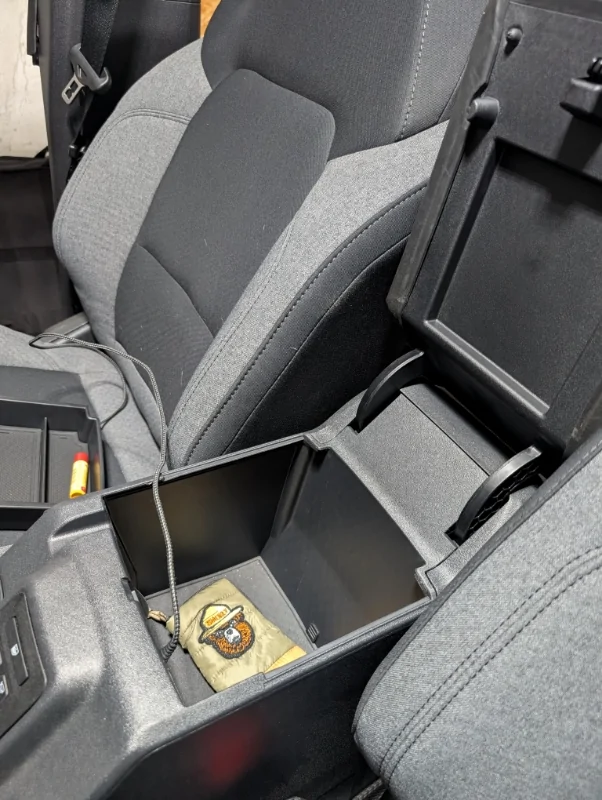 Ford Bronco Trying Out Some Cargo Options - Console Organizer, Visor Organizer, Trunk Organizer, Cargo Net Imagepipe_175