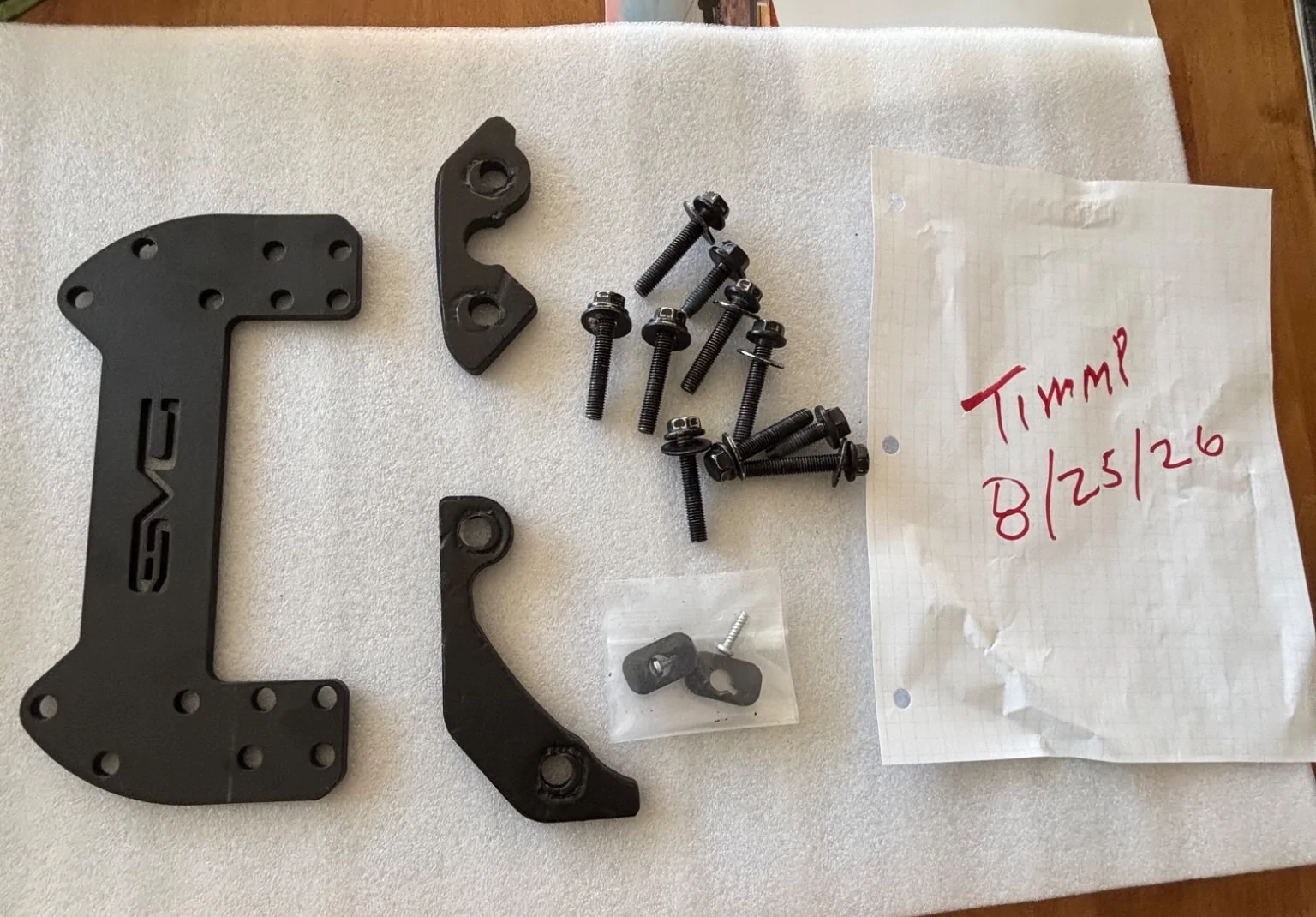 Ford Bronco IAG X-Brace Tailgate Hinge Reinforcement Hardwar