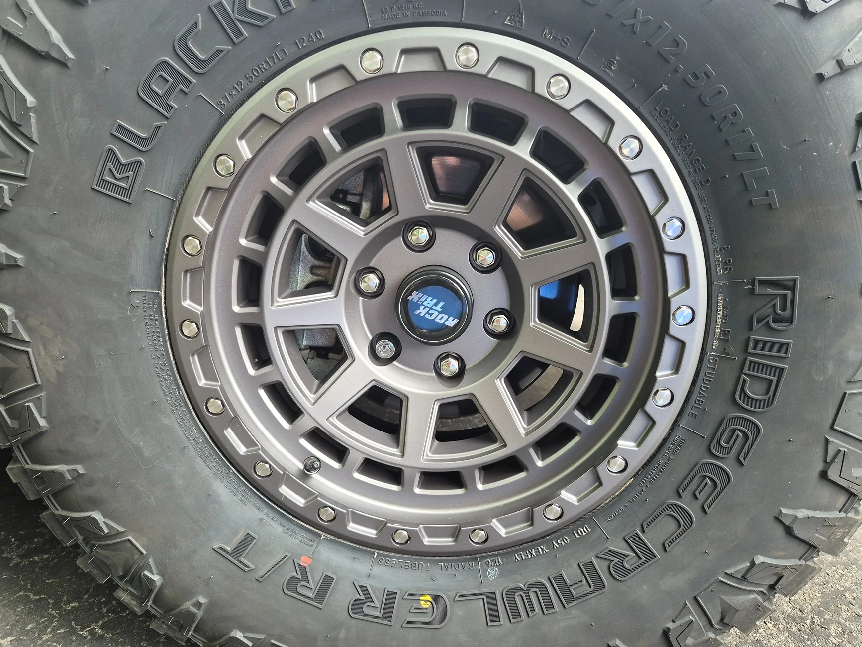Ford Bronco Show us your installed wheel / tire upgrades here! (Pics) 20260725_183326