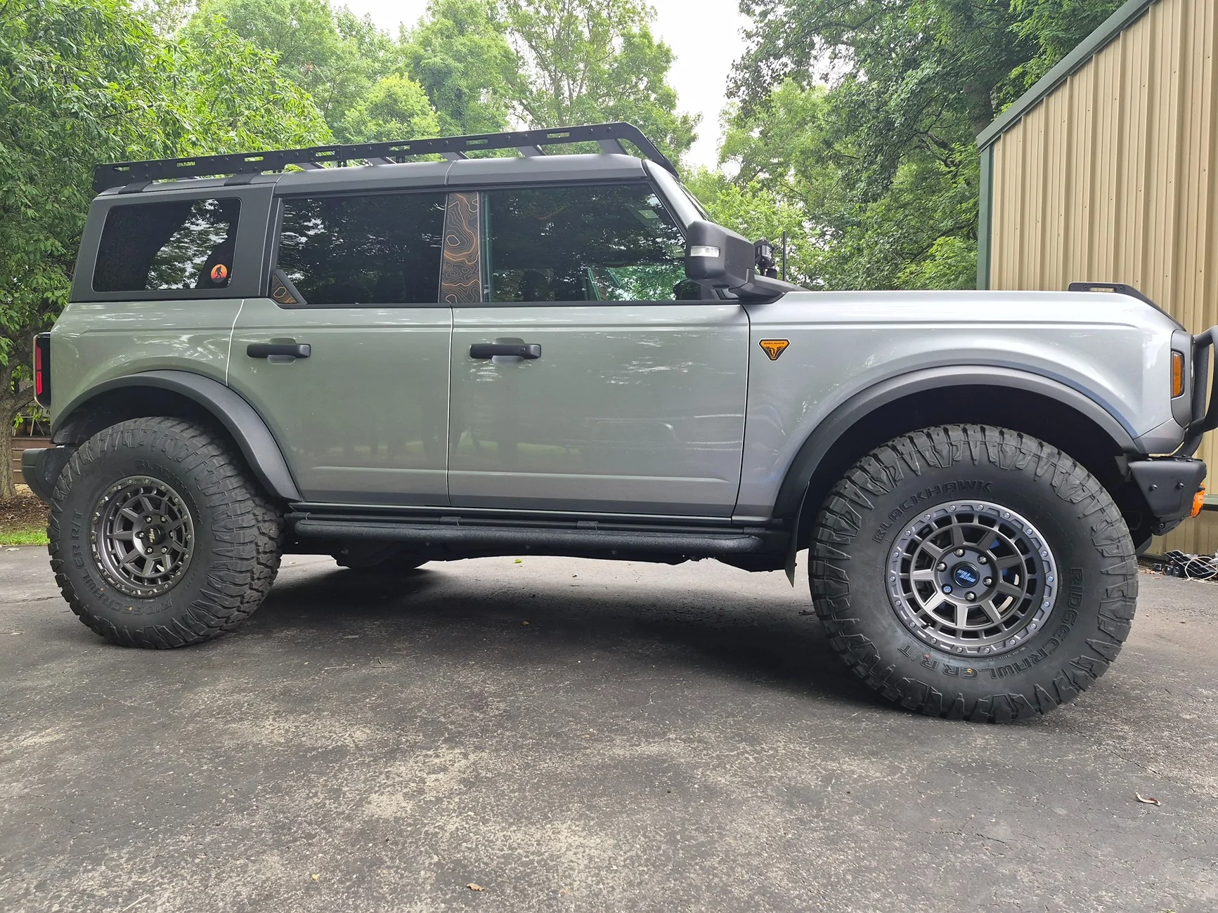 Ford Bronco Show us your installed wheel / tire upgrades here! (Pics) 20260725_183309