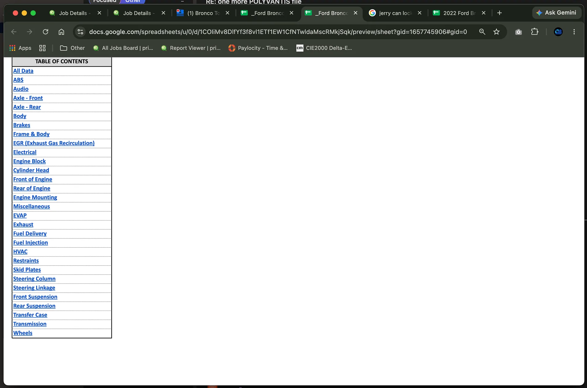 Ford Bronco Bronco Torque Specifications (2.7L + Auto) - Comprehensive List Screenshot 2026-08-26 at 11.22.26 AM
