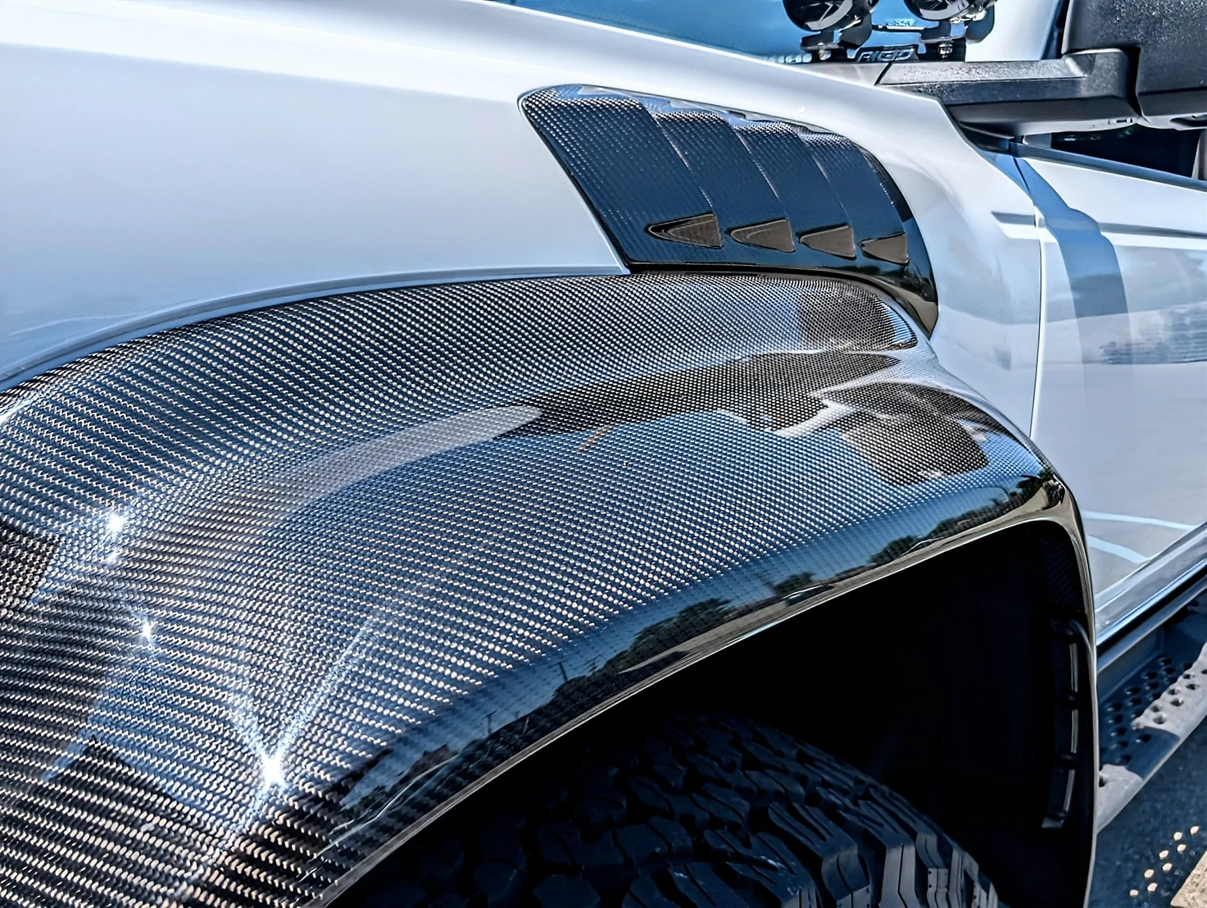 Ford Bronco Price Release: Ford Performance Carbon Fiber Exterior Parts for Bronco Raptor 12140