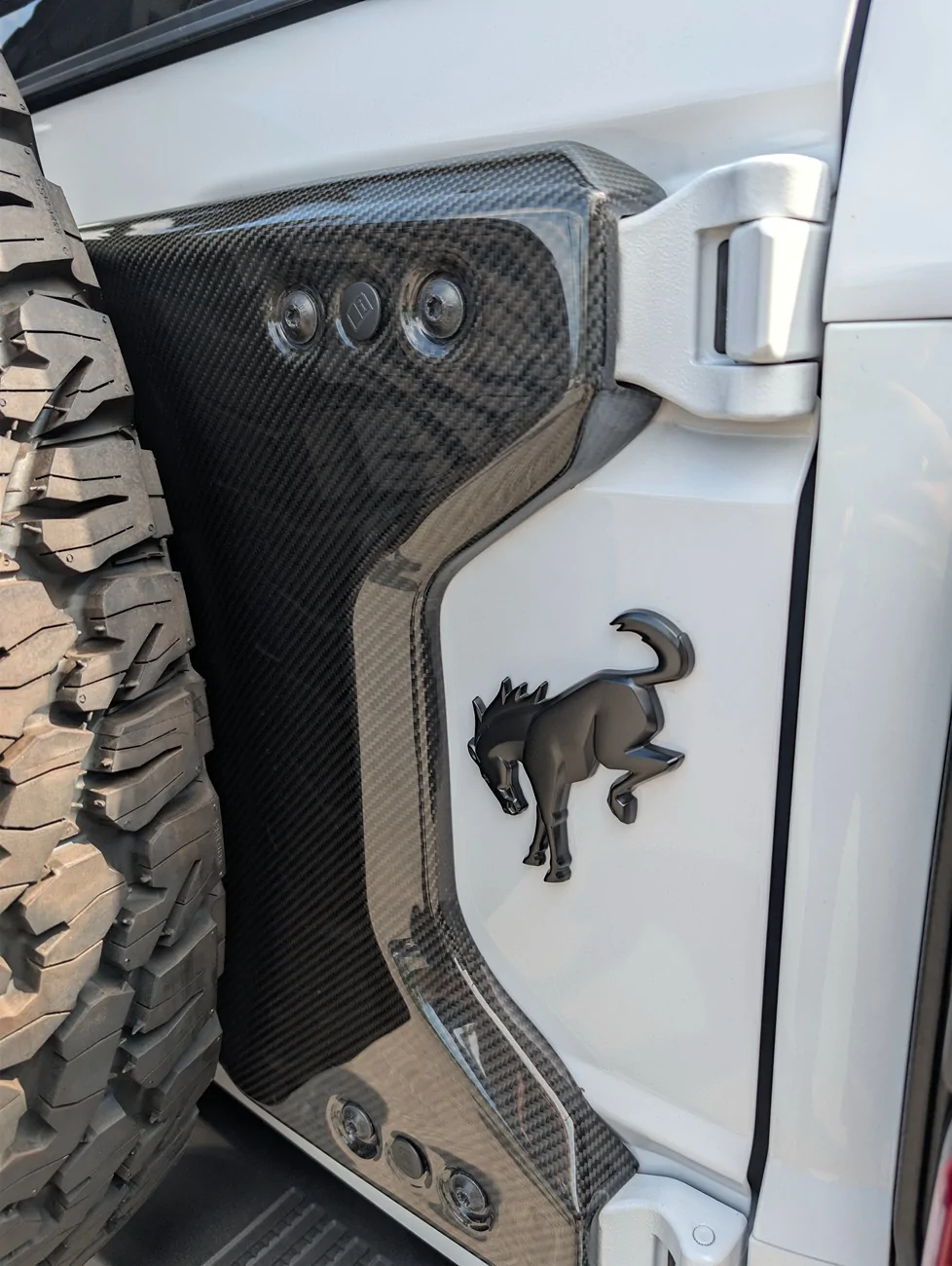 Ford Bronco Price Release: Ford Performance Carbon Fiber Exterior Parts for Bronco Raptor 13492