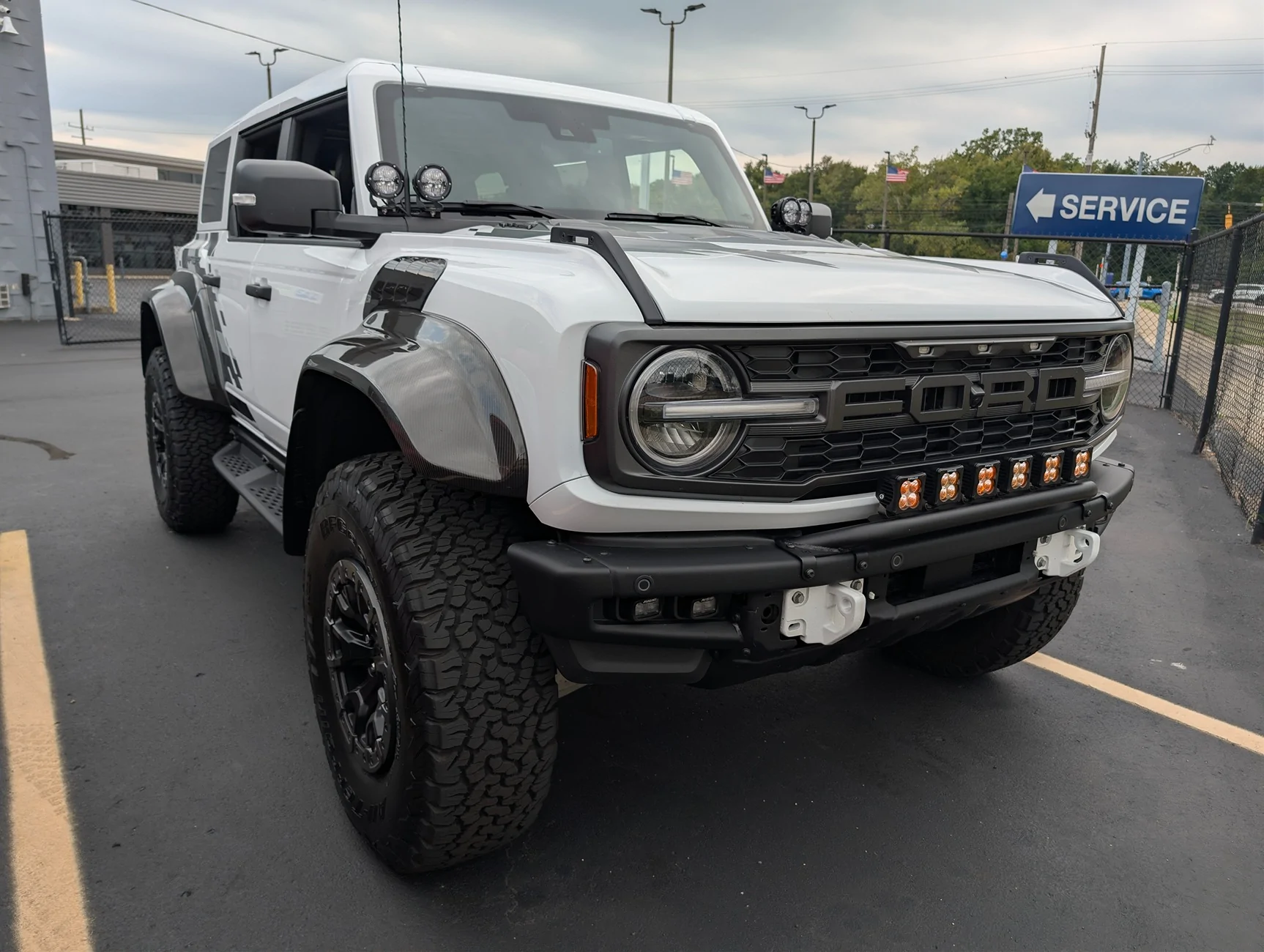 Ford Bronco Price Release: Ford Performance Carbon Fiber Exterior Parts for Bronco Raptor 13498
