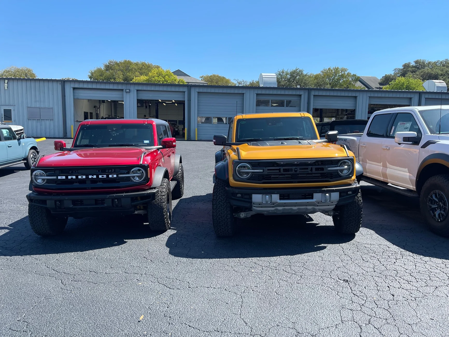 Ford Bronco For those that have traded up from a Sasquatch to a Raptor for a daily driver, how is it? IMG_7584