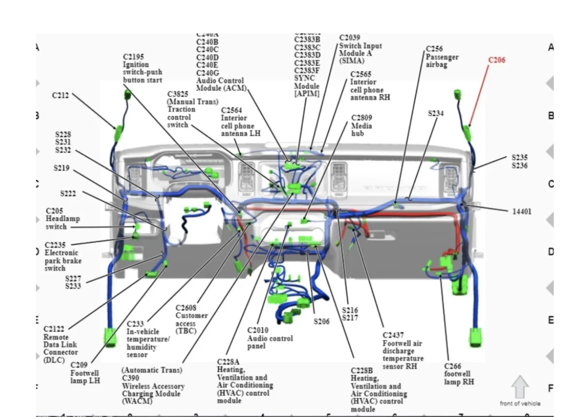 Ford Bronco Looking for harness diagram source IMG_6482