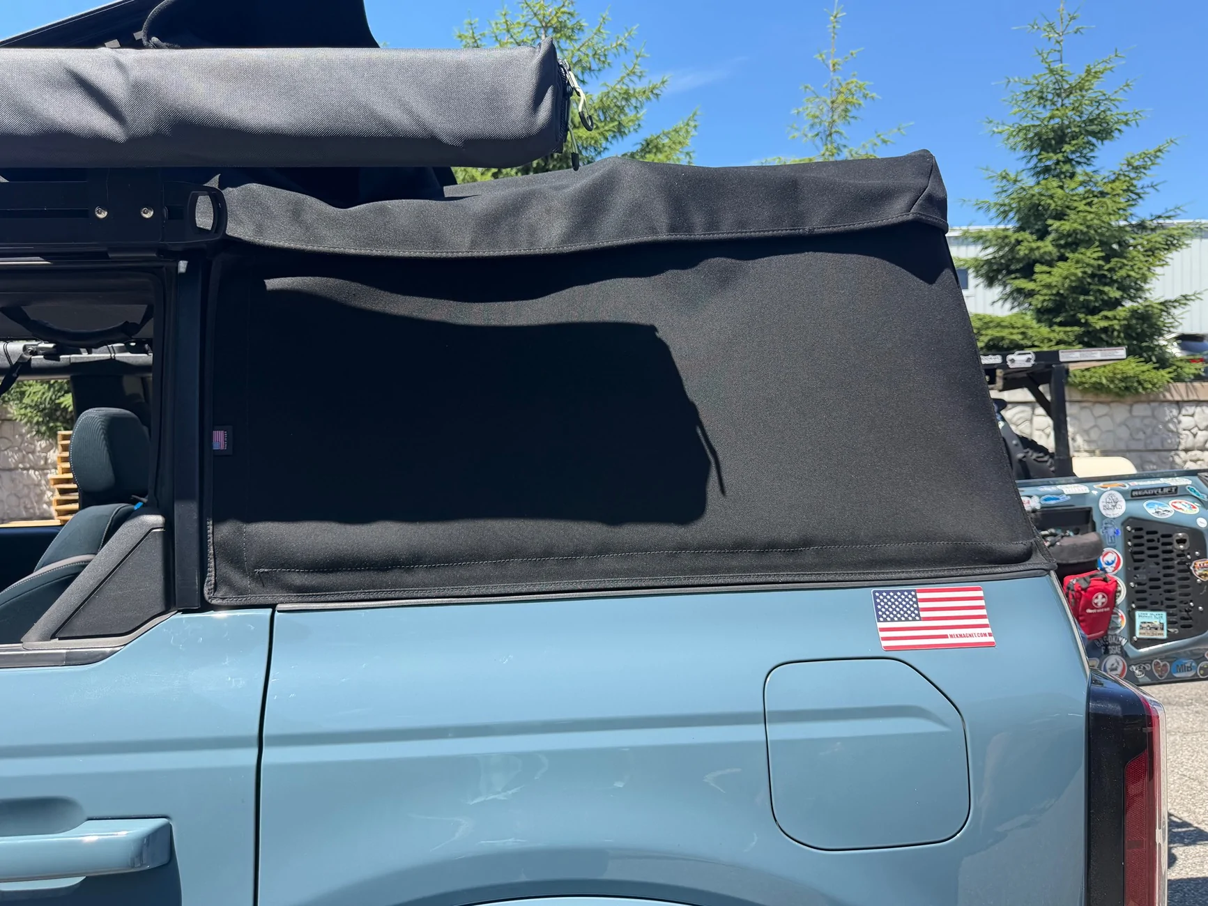 Ford Bronco X-Rack Easy-Fold Soft Top Windows — One-Month Owner Review IMG_9123