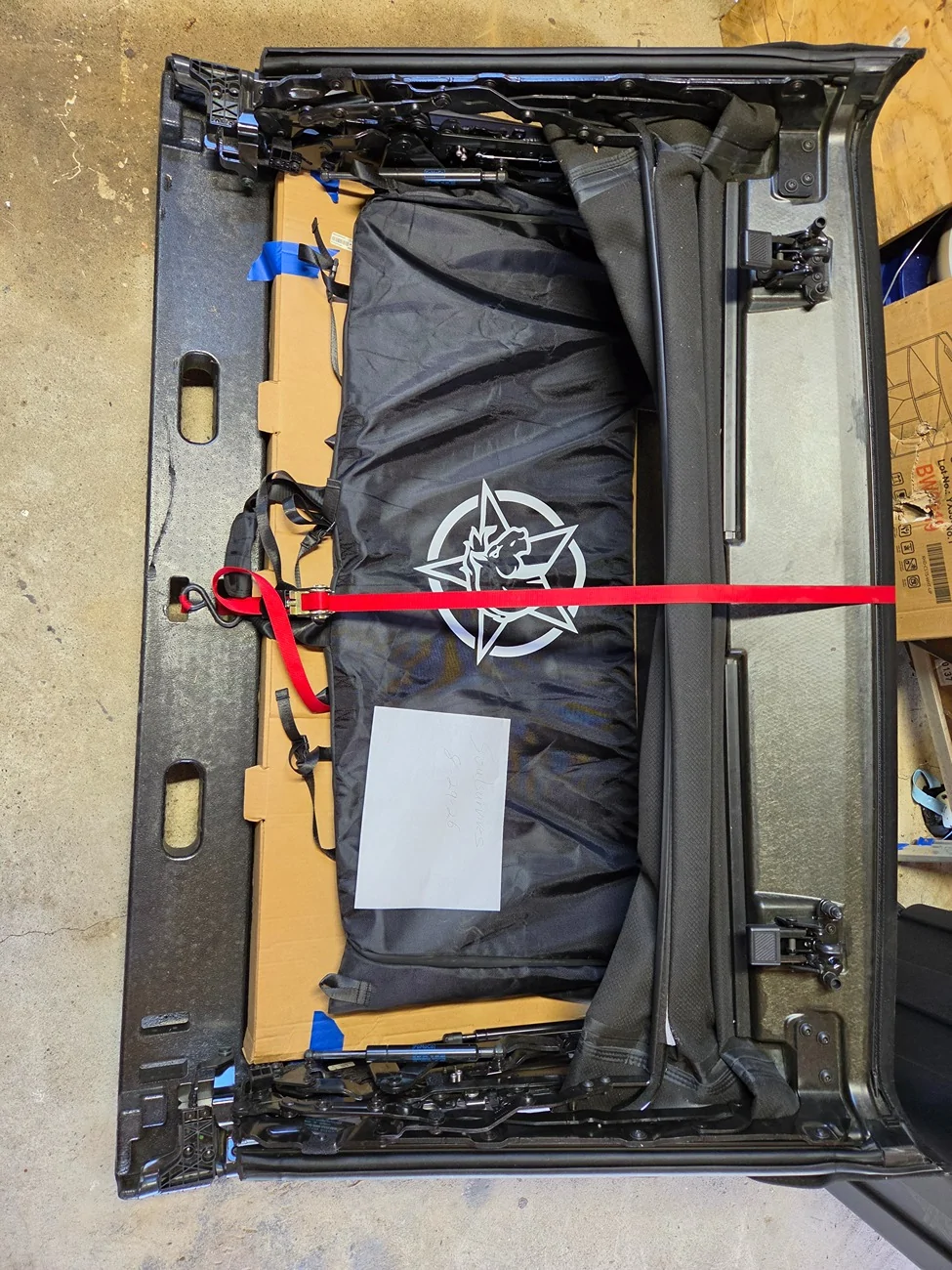 Ford Bronco Soft top off my 25 Badlands 20260829_134653