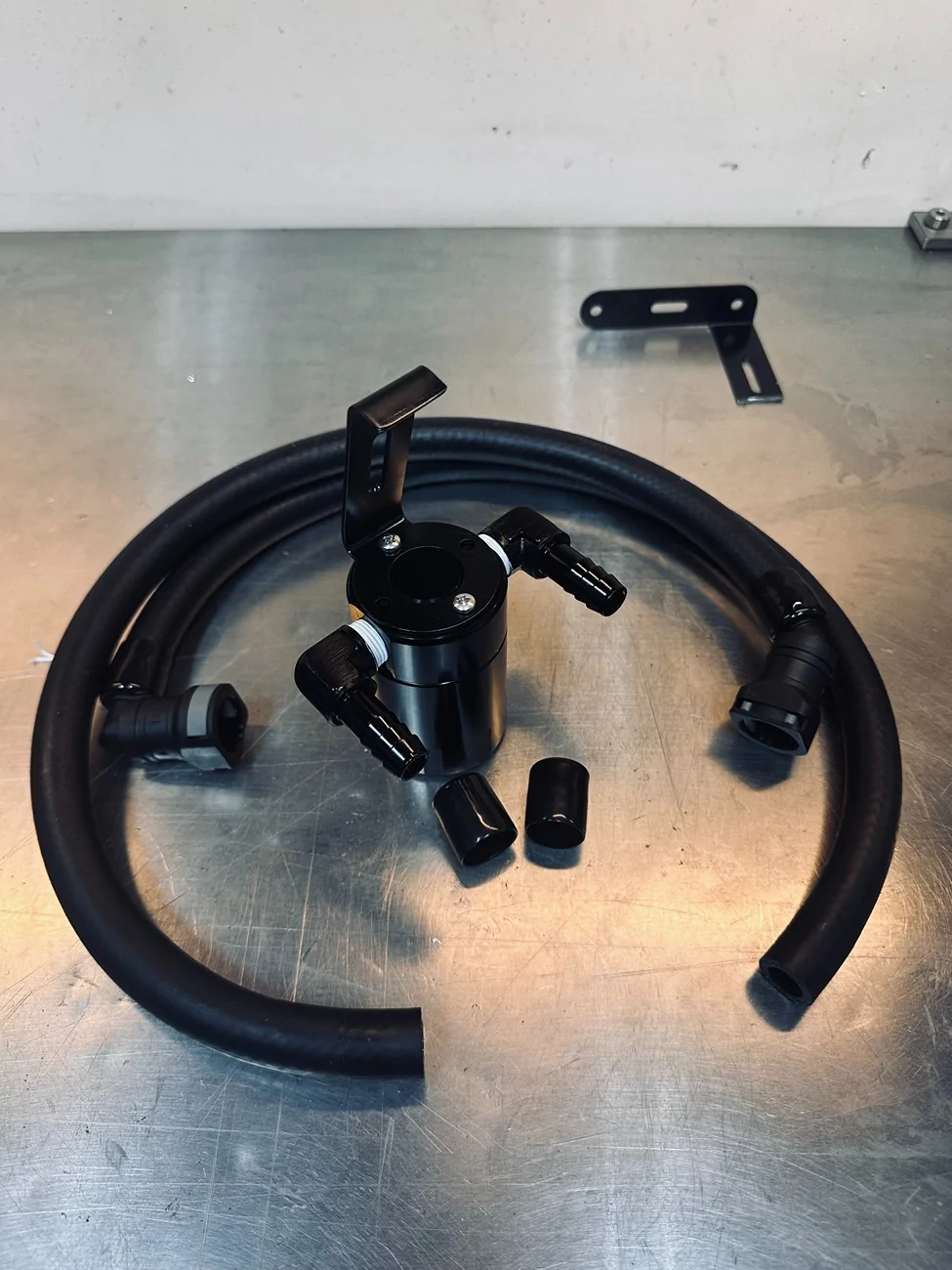 Ford Bronco 2.7 Oil Catch Can / Air Oil Separator IMG_6224
