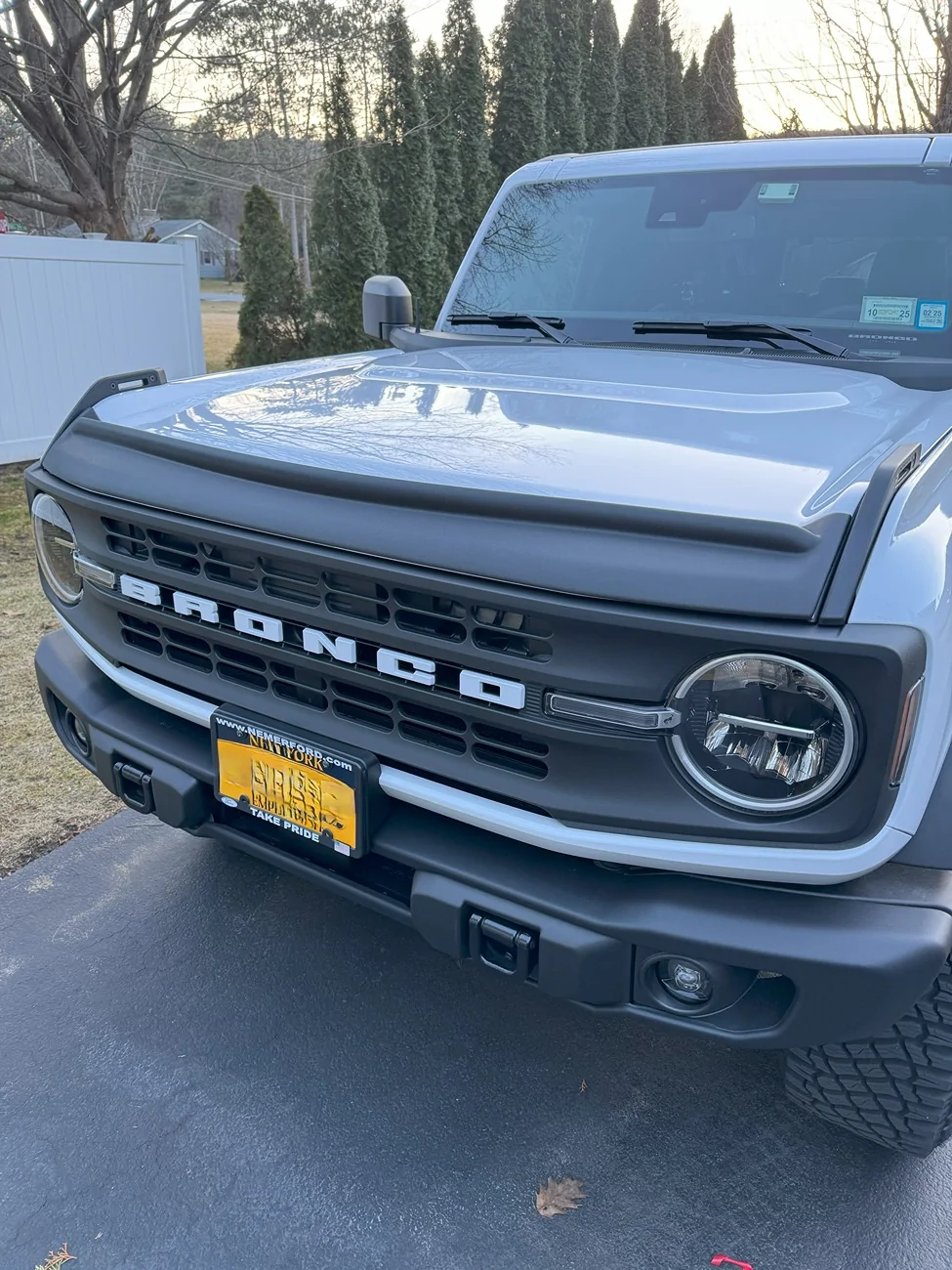 Ford Bronco Aeroskin II Hood Protector Question 2023 Bronco Hood Protector
