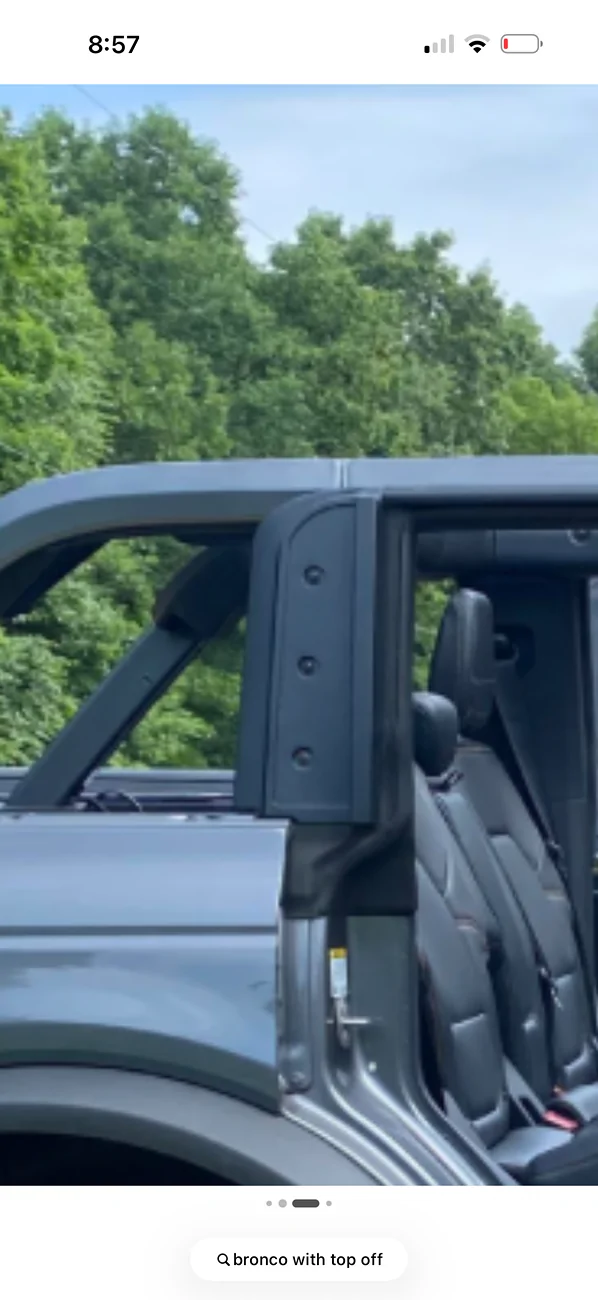 Ford Bronco Help — I’m missing some kind of seal on painted hardtop IMG_5303