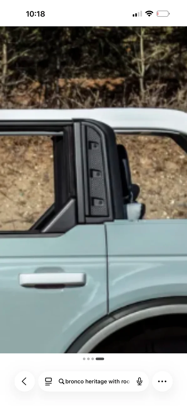 Ford Bronco Help — I’m missing some kind of seal on painted hardtop IMG_5316