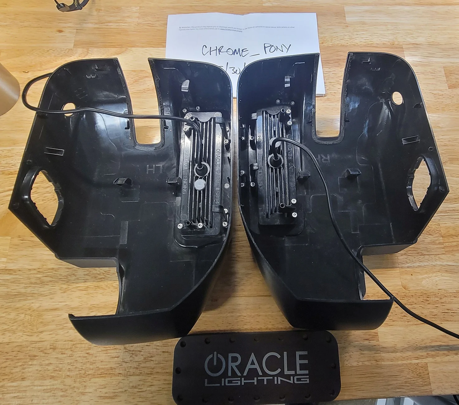 Ford Bronco Oracle Mirror Cap LEDs - $350 20260830_165907