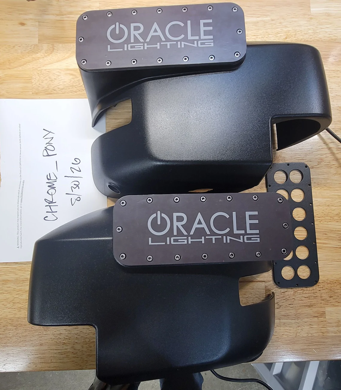 Ford Bronco Oracle Mirror Cap LEDs - $350 20260830_165725