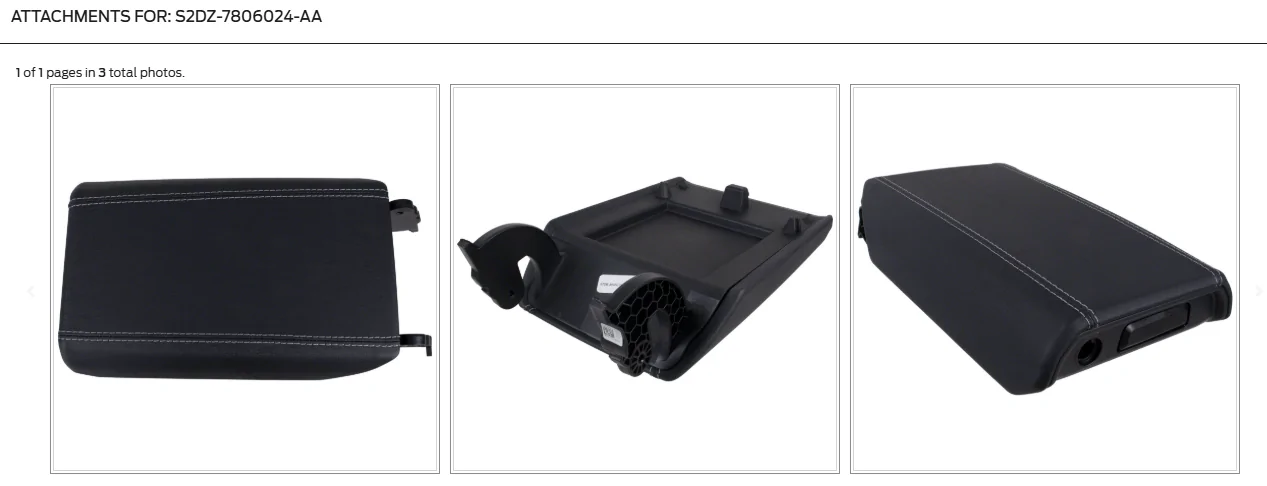 Ford Bronco Looking for the Armrest Part# for a 2024 WildTrak 1788187407920-xs
