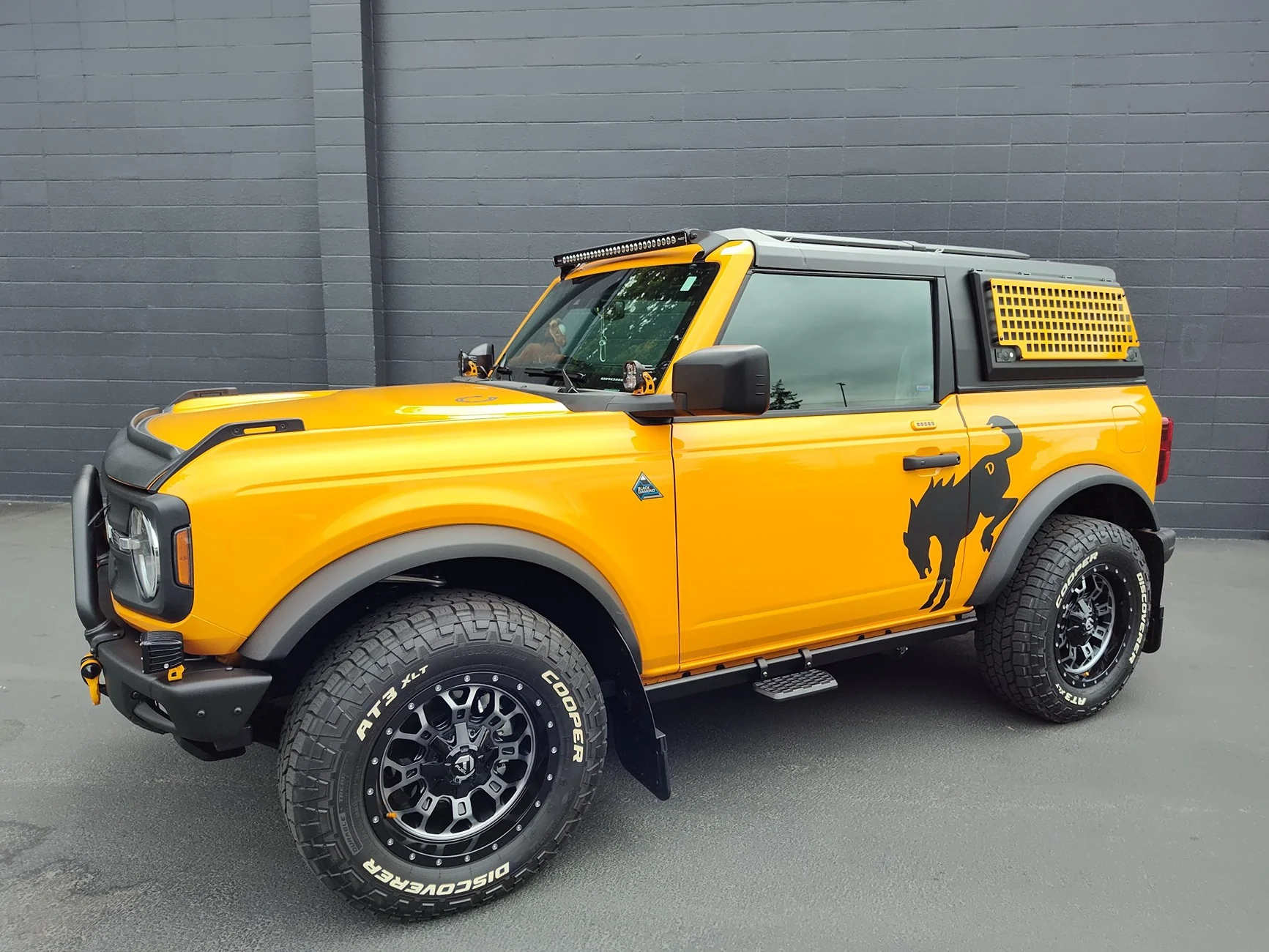 Ford Bronco 4 years in, finally see a crack in hardtop! Arma1