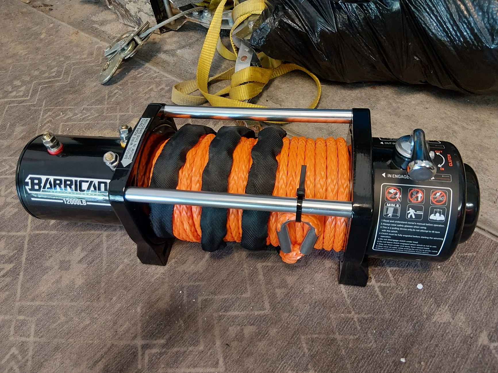 Ford Bronco 12k winch for under $100 20260831_095700