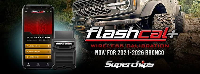 Ford Bronco Flashcal+ for Bronco is on Sale! SUPERCC1572_Flashcal+Bronco_851x315
