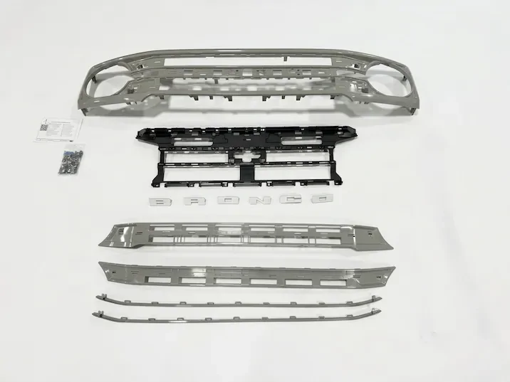 Ford Bronco New Ford Modular Grille - Custom painted antimatter blue 1788350210352-r9