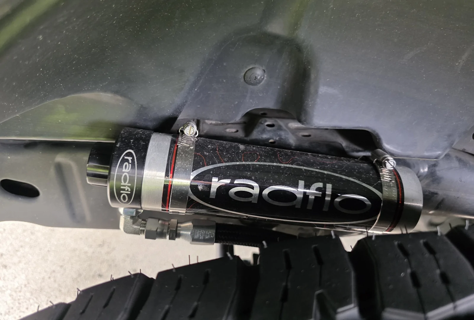 Ford Bronco Radflo Lift 2.5 Coilovers + Nitto G3 35's On 2021 Non-Sas OBX BRONCO 20260830_120635