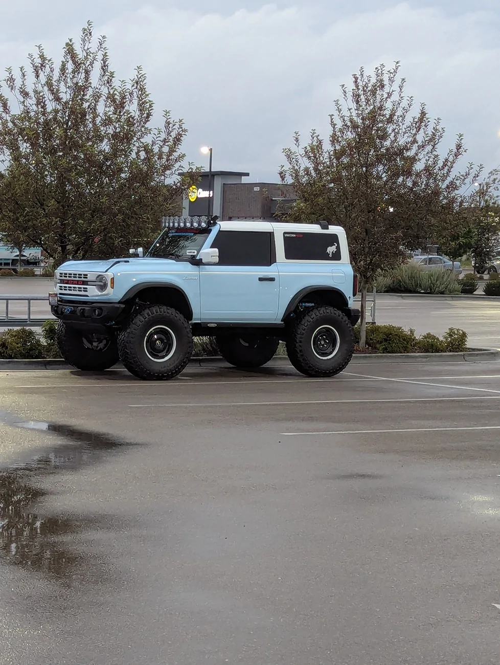 Ford Bronco Wife lost all memory. Parking 2