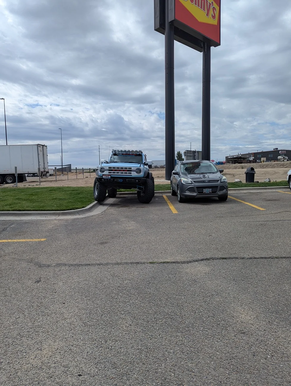 Ford Bronco Wife lost all memory. parking 1