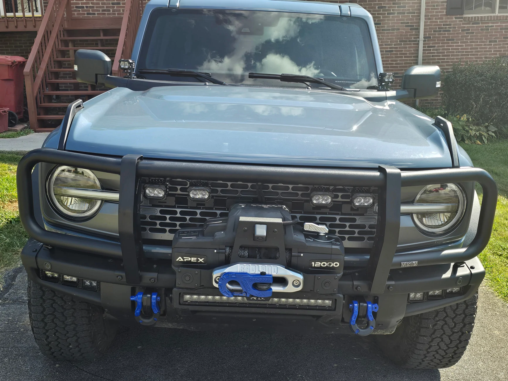 Ford Bronco Suparee Recon 2 light (spot and flood lights) install and review 20260903_162205