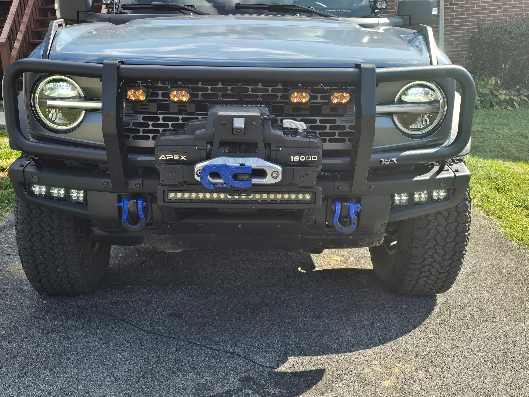 Ford Bronco Suparee Recon 2 light (spot and flood lights) install and review 20260903_165437