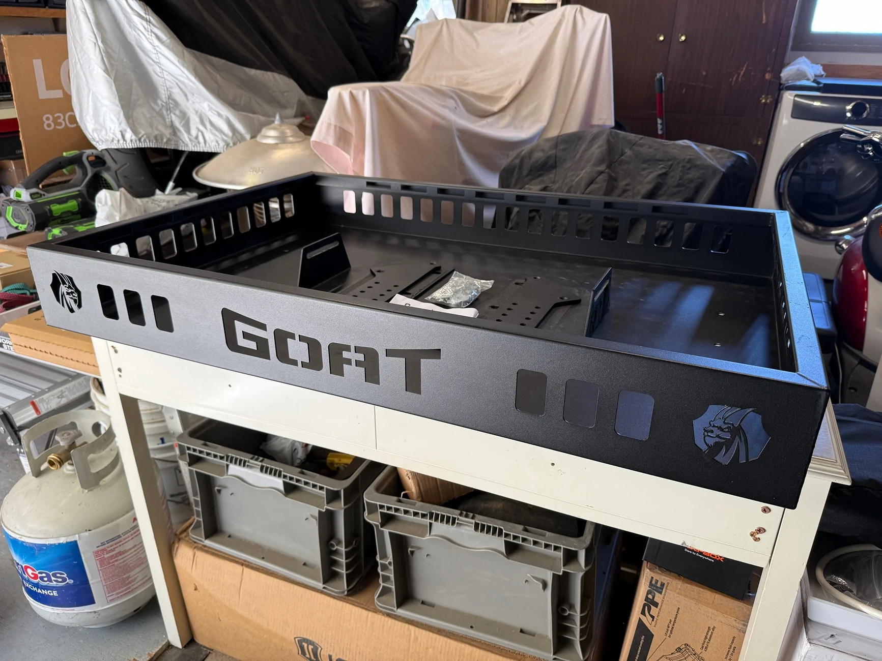Ford Bronco GOAT FABRICATION CARGO BASKET IMG_1485