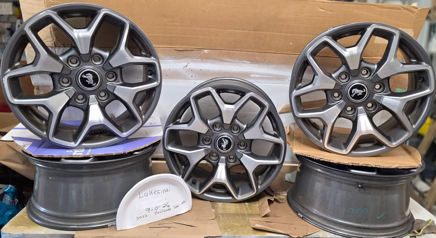 Ford Bronco Badlands Take-offs Wheels SC 20260907_103432