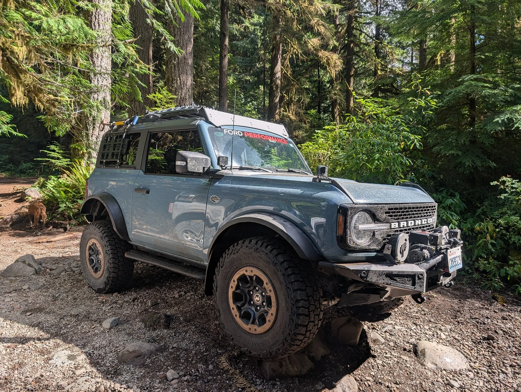 Ford Bronco Fox Performance 2.5 with Eibach HD Lift Springs Experience PXL_20260906_213501187