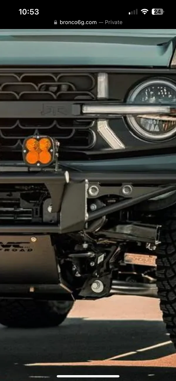 Ford Bronco SVC Offroad New Baja Bumper IMG_6407