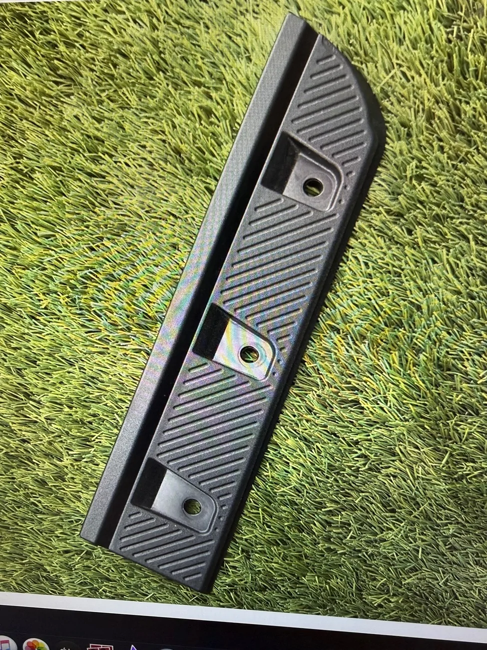 Ford Bronco PSA on secret-ish OEM trim piece to reduce roof noise (C pillar molding cover) IMG_5389