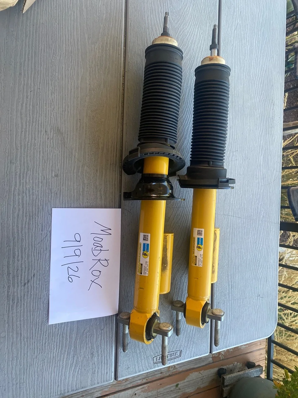 Ford Bronco Badlands Front Shocks - $75+Shipping Shocks1