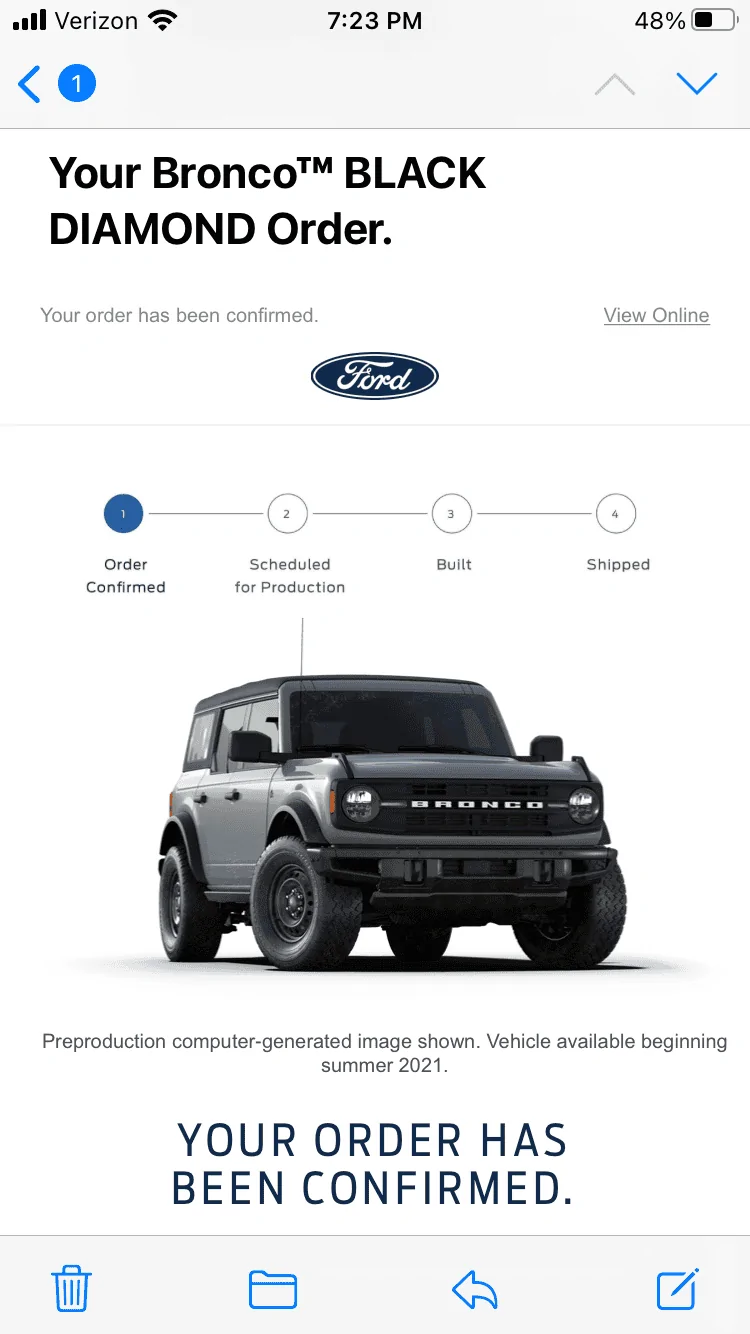 Ford Bronco Black Diamond Bronco Thread CF587378-B585-4E7B-9F0B-9A047C6E2EA8