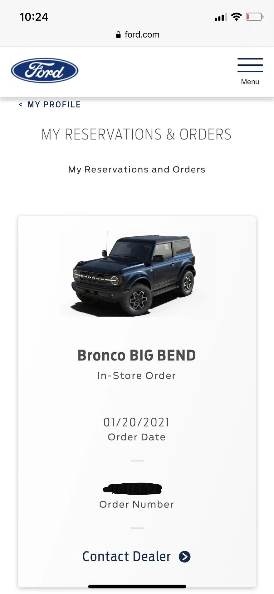 Ford Bronco Confirmation that Reservation was Correctly Converted to Order? 1BB7ADF6-37FC-46BE-BCFF-881B25FA5618