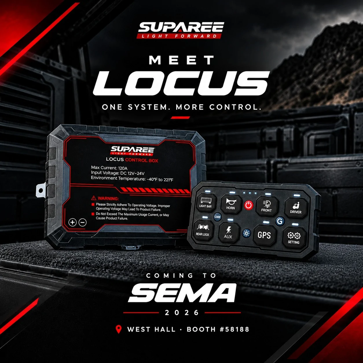 Meet LOCUS 8 Gang Switch Panel 👀 A New Way to Control Your Bronco ...