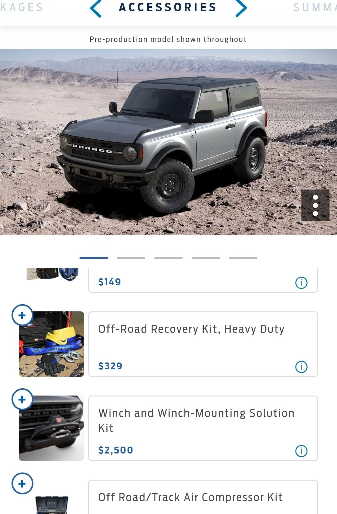 Ford Bronco Is there a OEM front winch  ? 20210128_040703