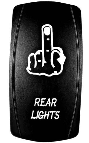 Ford Bronco Custom Aux Switch Labels / Stickers for 2021 Bronco 1611861002396