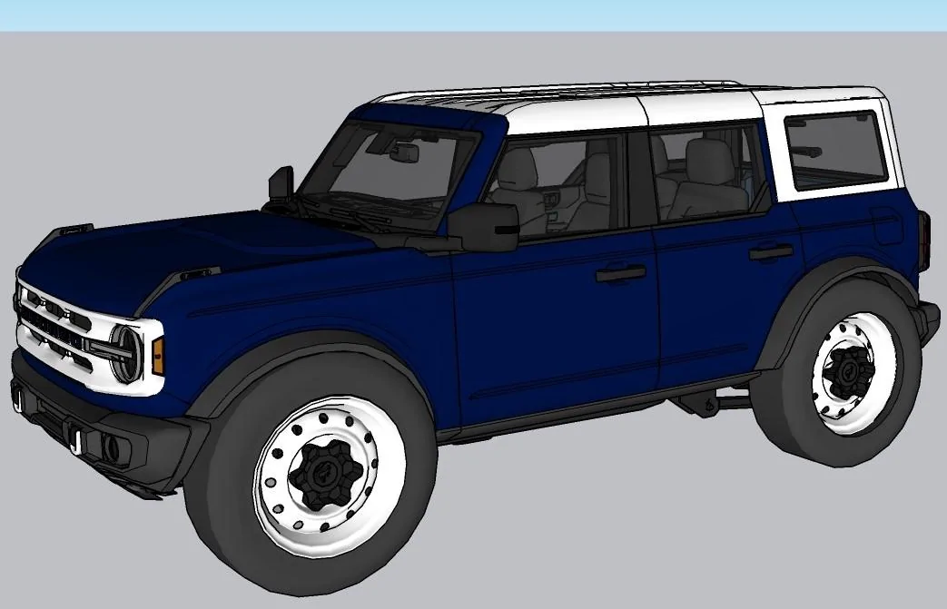 Ford Bronco Three Bronco Blues (Antimatter, Velocity, Lightning) bronco2021_AM Blue_white to
