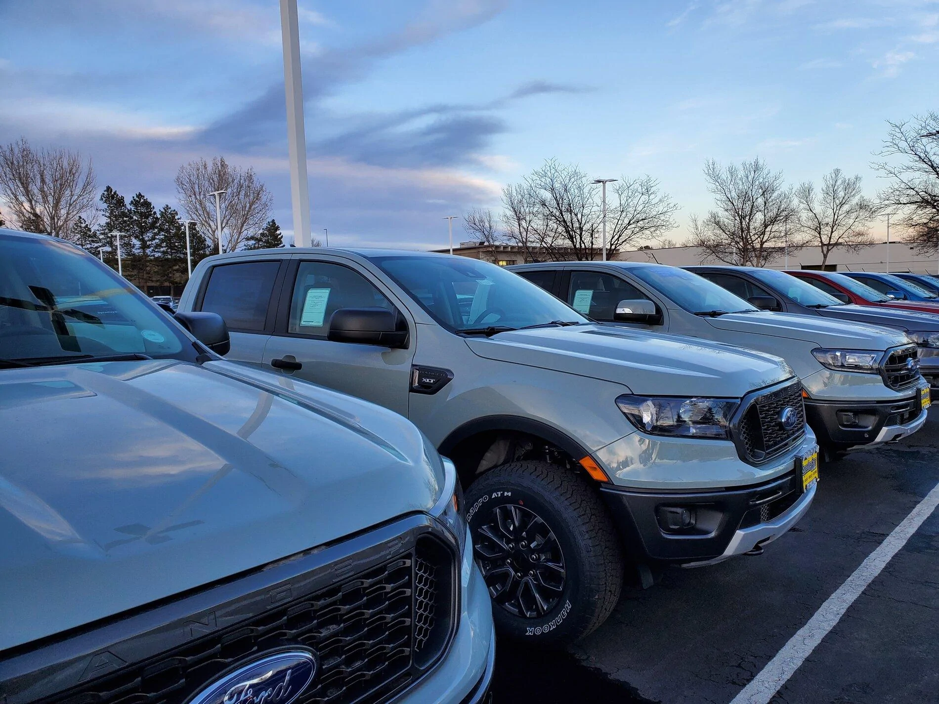 Ford Bronco Cactus Grey - 3 side by side Rangers 20210129_170235