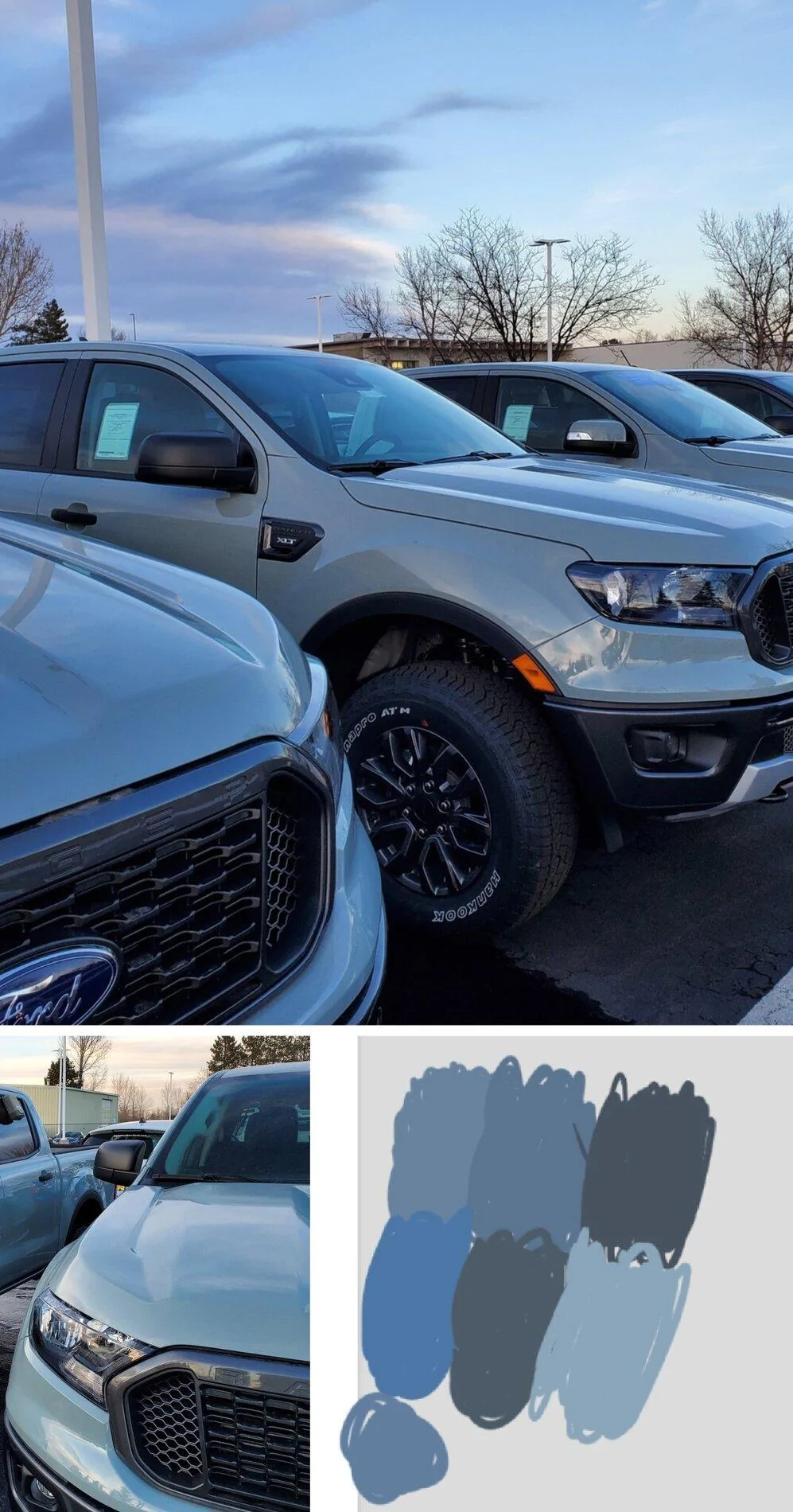 Ford Bronco Cactus Grey - 3 side by side Rangers Screenshot_20210129-220317_Chrom