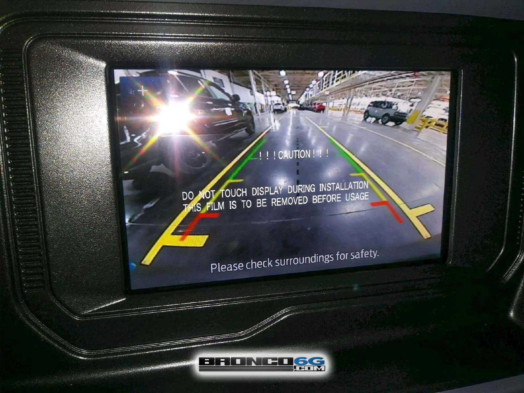 Ford Bronco 📷 Factory Pics: Dashboard switches & buttons + More Broncos 2021 Bronco screen assist