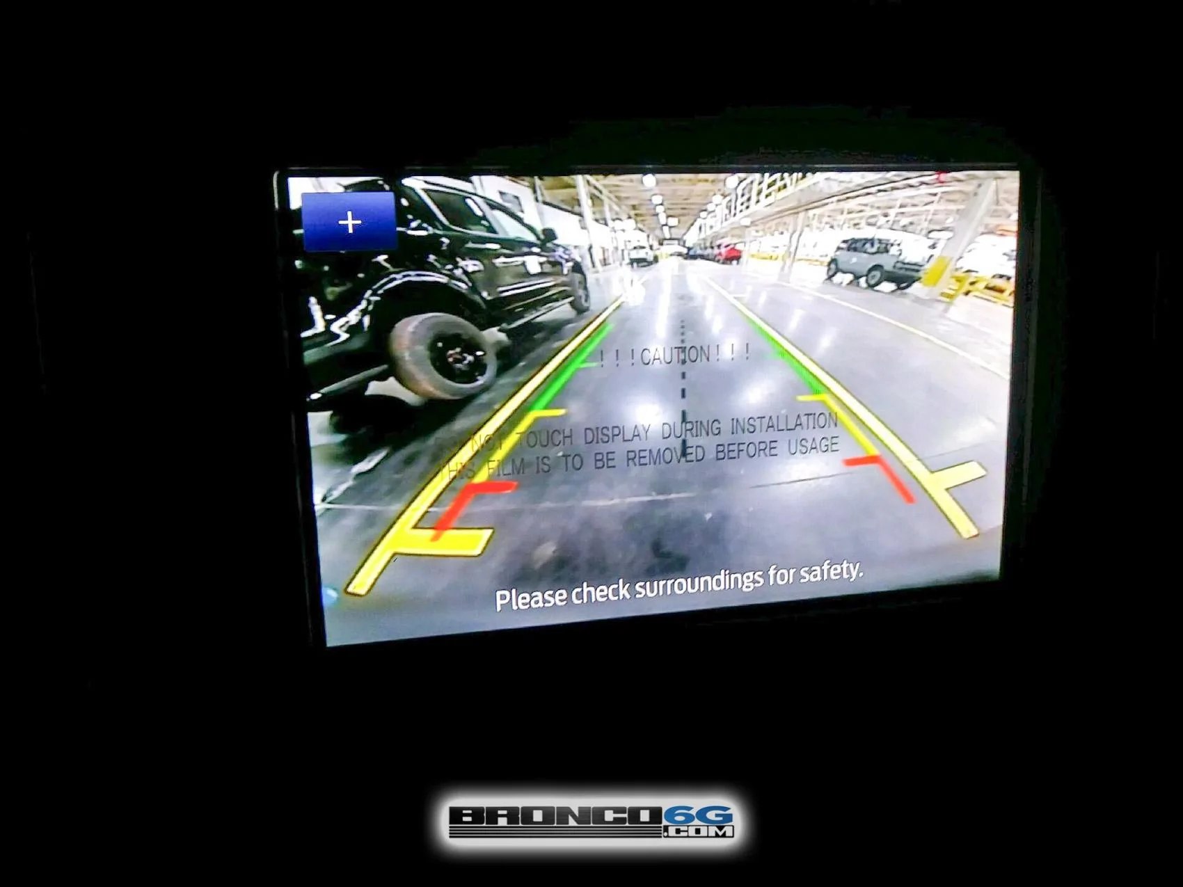 Ford Bronco 📷 Factory Pics: Dashboard switches & buttons + More Broncos 2021 Bronco trail camera 1