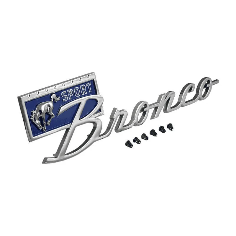 Ford Bronco Fender badge - yay/nay? 1612495574188