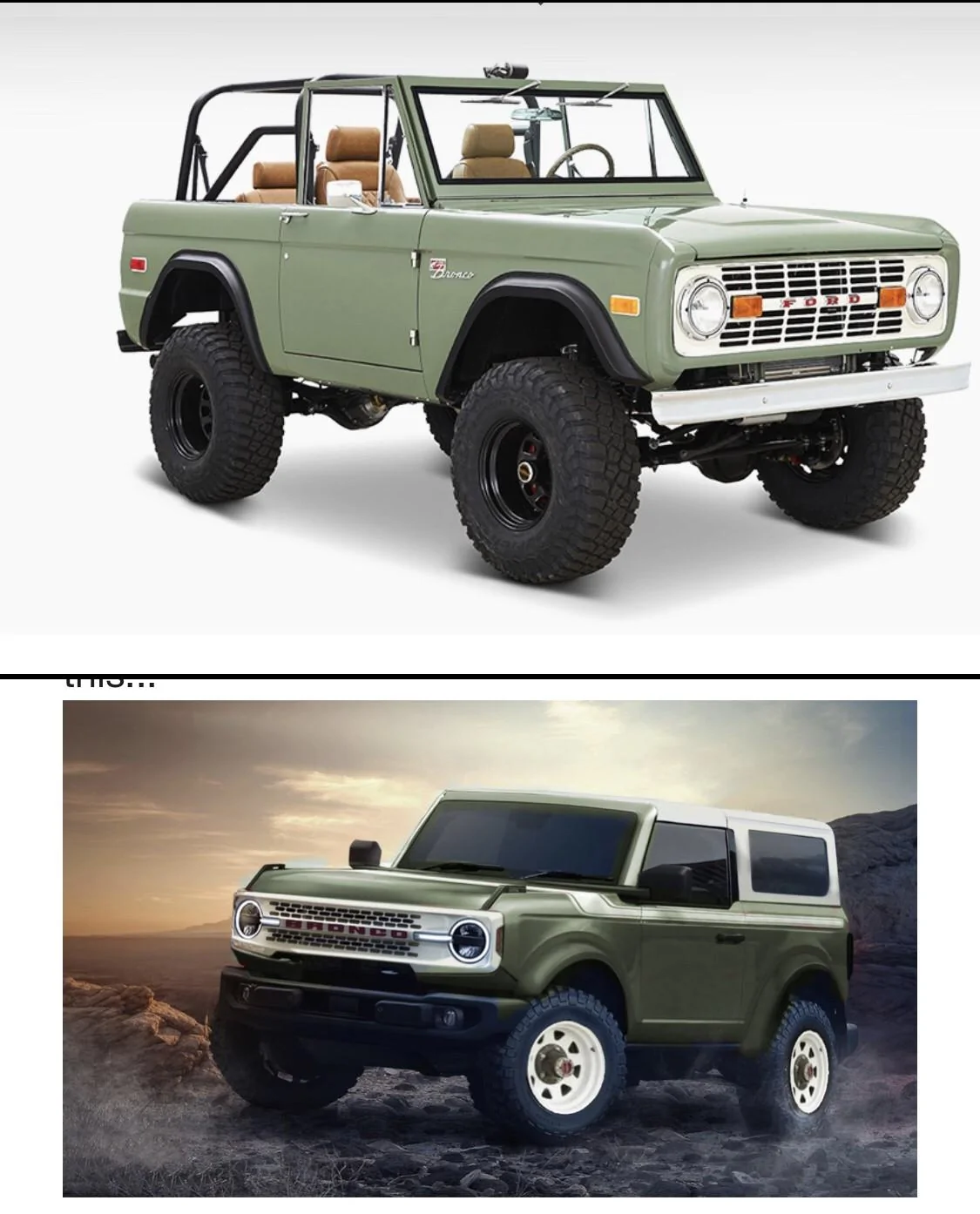 Ford Bronco Photoshop help Imag