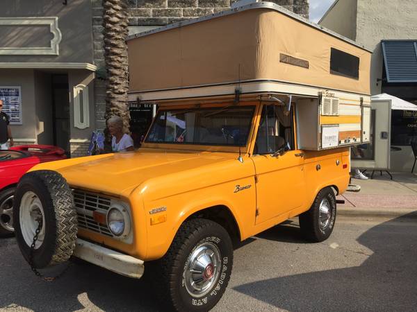 Ford Bronco Original Bronco Camper bronco camper