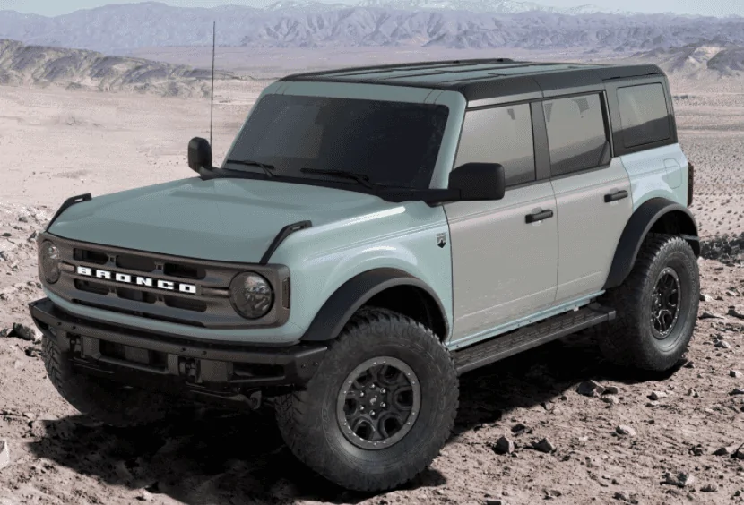 Ford Bronco Cactus Gray Depiction Updated on B&P 1612739225182