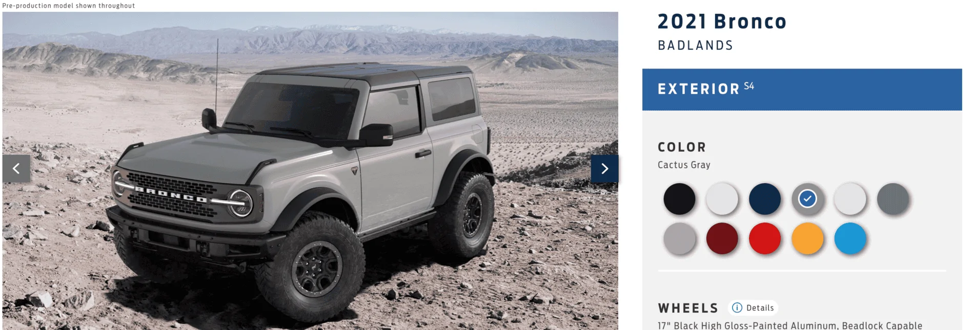 Ford Bronco Cactus Gray Depiction Updated on B&P Screen Shot 2021-02-07 at 5.00.28 PM