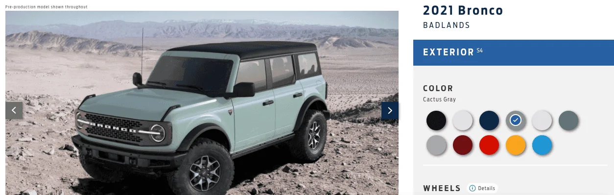 Ford Bronco Cactus Gray Depiction Updated on B&P Screen Shot 2021-02-07 at 6.09.43 PM